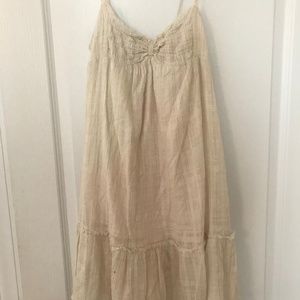 Urban Outfitters Cream Sundress